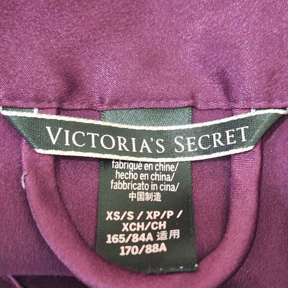 Victoria's Secret purple satin robe size XS - Picture 3 of 3